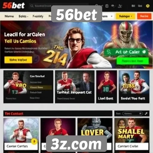 Experiência do usuário no site 56bet